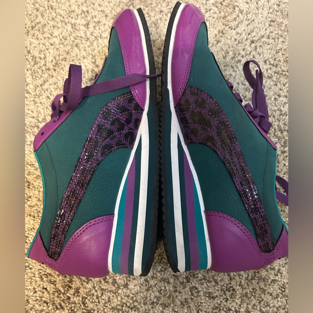 Puma Purple Teal Women's Sneakers - Picture 8 of 8